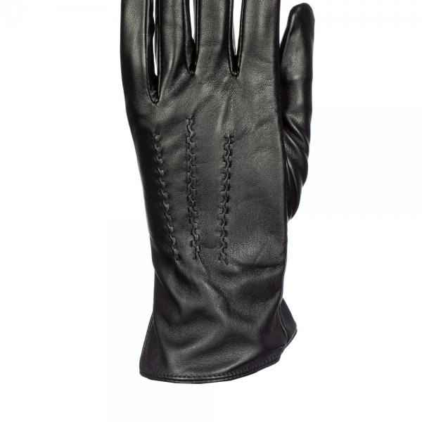 Дамски ръкавици Simone черен цвят, 2 - Kalapod.bg
